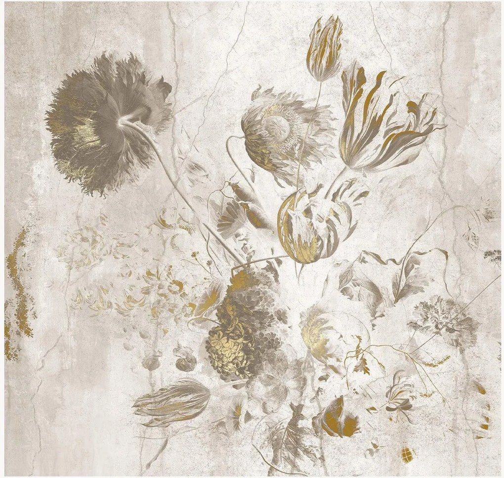 Carta da parati Frans Uyterlinde - Fresco Flowers