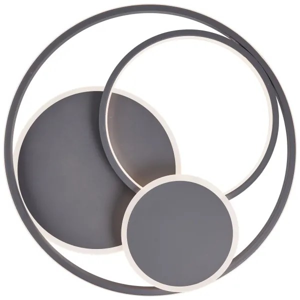 Brilliant - Plafoniera LED dimmerabile RUNDA LED/50W/230V 3000-6500K nero + +TC