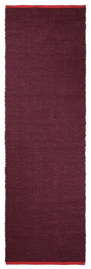 Passatoia burgundy in iuta 80x245 cm Notes – Mette Ditmer Denmark