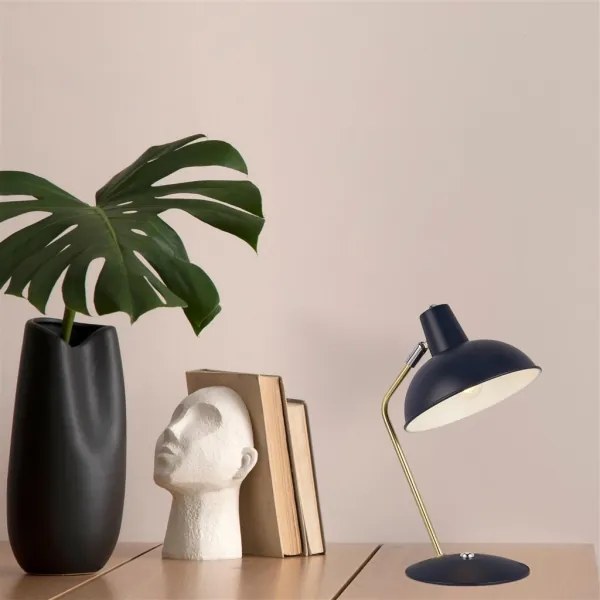 Searchlight EU60985NV - Lampada da tavolo ABERDEEN 1xE14/7W/230V blu