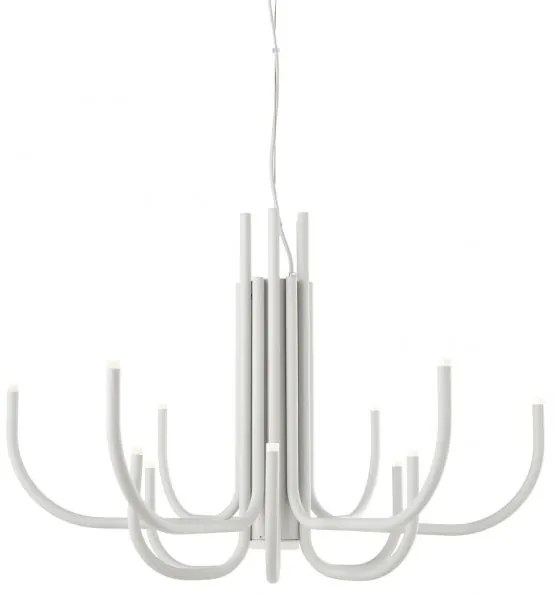 Lampadario led nouveau bianco so.nouveau-b.co