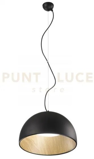 Coco lampadario a sospensione led 30w 3840 lm 3000 4000 6500k d.35c...