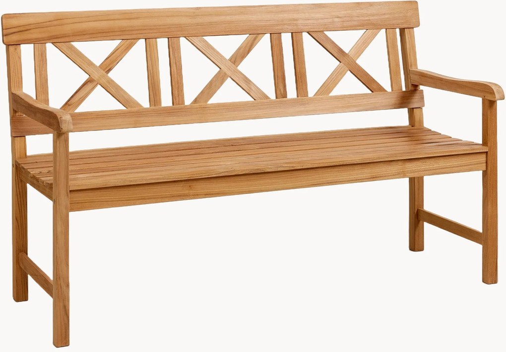Panca da giardino in legno di teak Sofiero