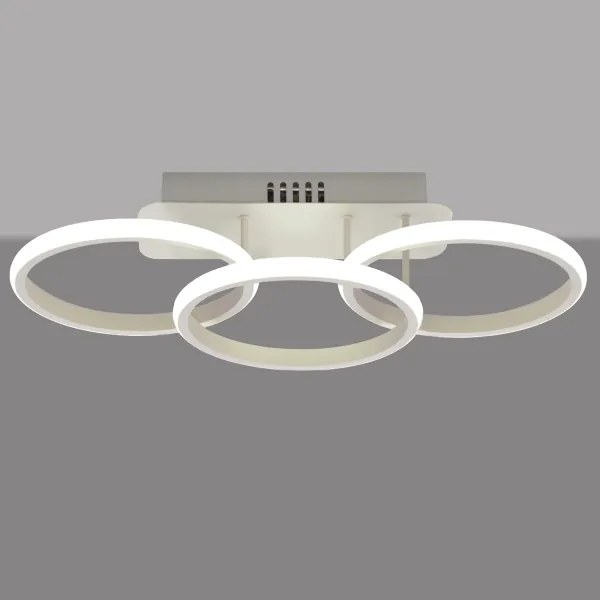 Lampadario LED da superficie BARI LED/30W/230V bianco