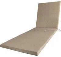 CUSCINO GARDEN BEIGE LETTINO H.4,5 CM.190X60 PZ 2