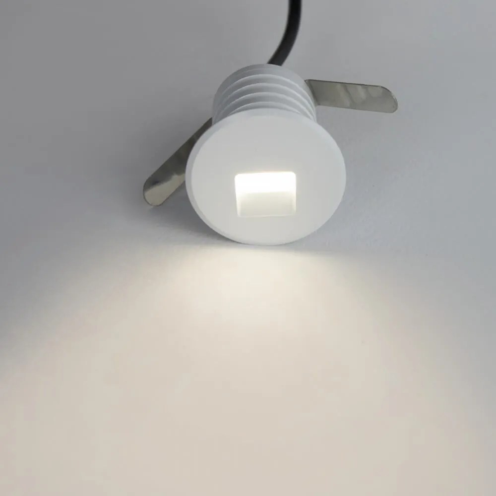 Faretto LED Bianco 1W IP67 Professional LED OSRAM - per Gradini Colore  Bianco Naturale 4.000K