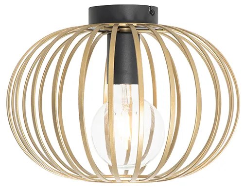 Lampada da soffitto di design color ottone 30 cm - Johanna