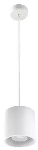 Lampadario a sospensione con filo ORBIS 1 1xGU10/40W/230V bianco