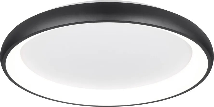 Plafoniera a LED dimmerabile nera Cardona - Trio