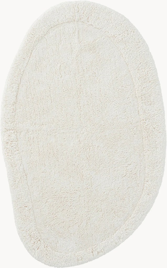 Tappeto da bagno in cotone fatto a mano lavabile Saga