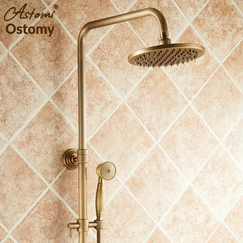Sistema doccia termostatico ATS1155 esterno a parete in più finiture
