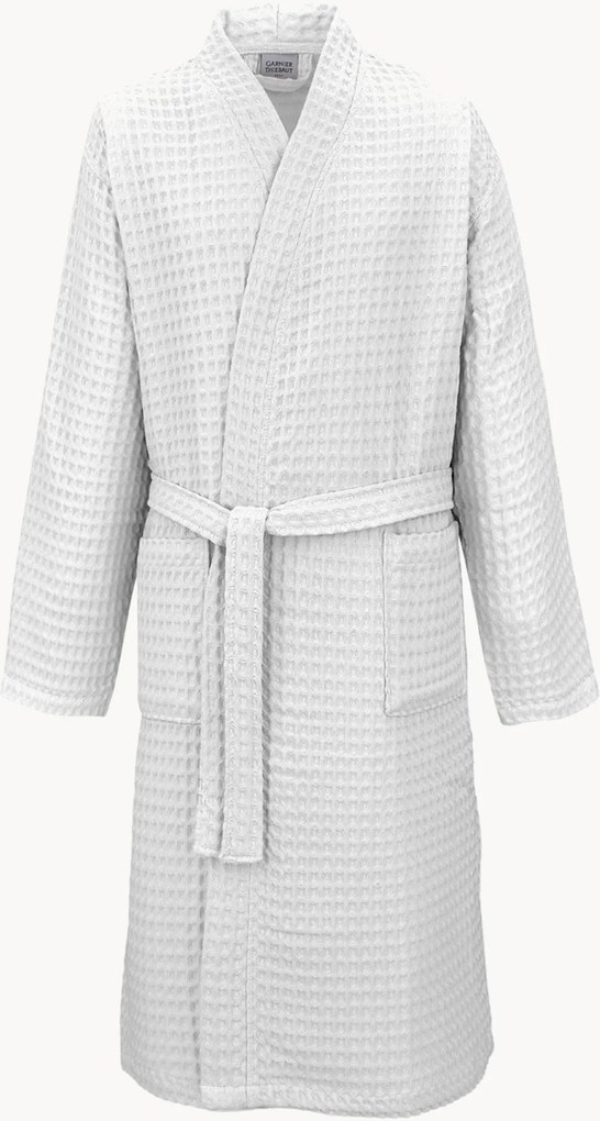 Accappatoio da uomo in piqué waffle Detente