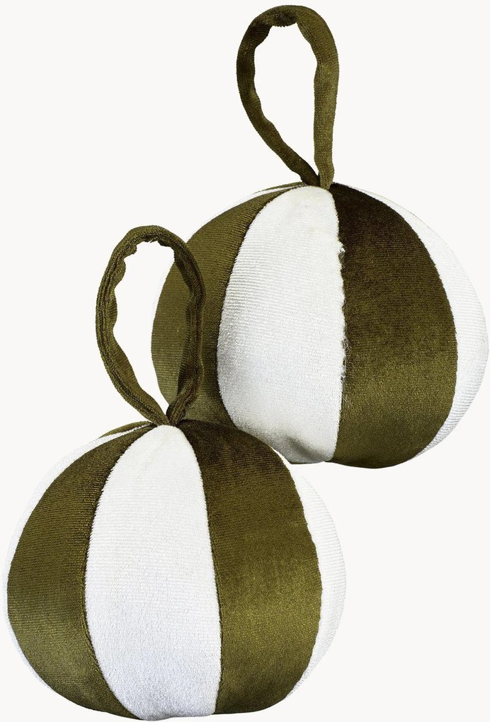Set di 2 addobbi per albero di Natale Kula