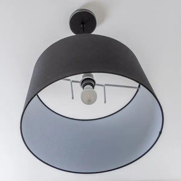 Brilagi - Lampadario LED sospeso su cavo CERIA 1xE27/40W/230V Ø 45 cm nero