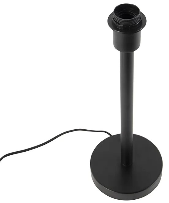Lampada da tavolo moderna nera senza paralume - Simplo