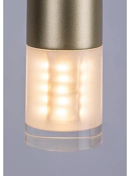 Rabalux 72357 - Lampadario a sospensione con filo RAMIRA 1xG9/5W/230V oro