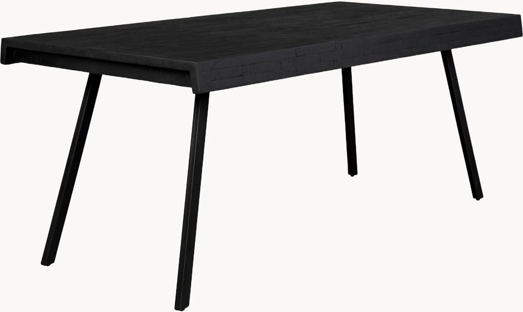 Tavolo con piano in legno di teak Suri, varie misure