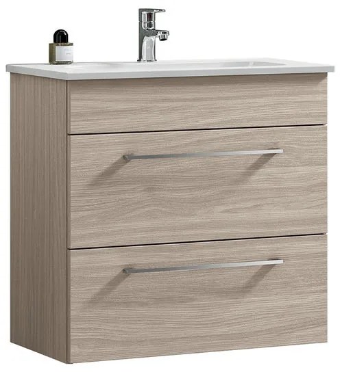 Mobile sottolavabo e lavabo Giò olmo rousseau L 61 x H 61.5 x P 40 cm 2 cassetti