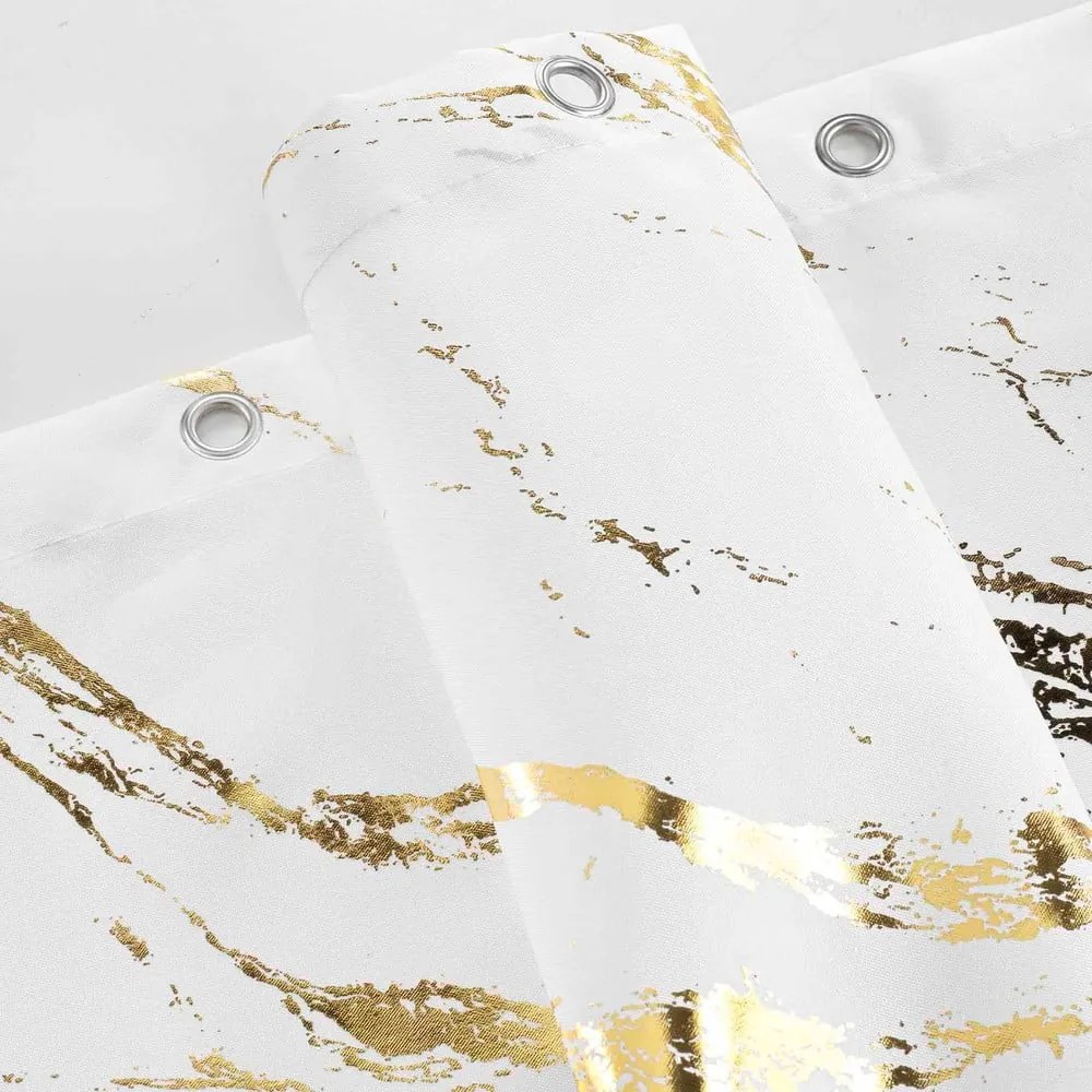 Tenda per doccia 180x200 cm Aquamarbre – douceur d'intérieur