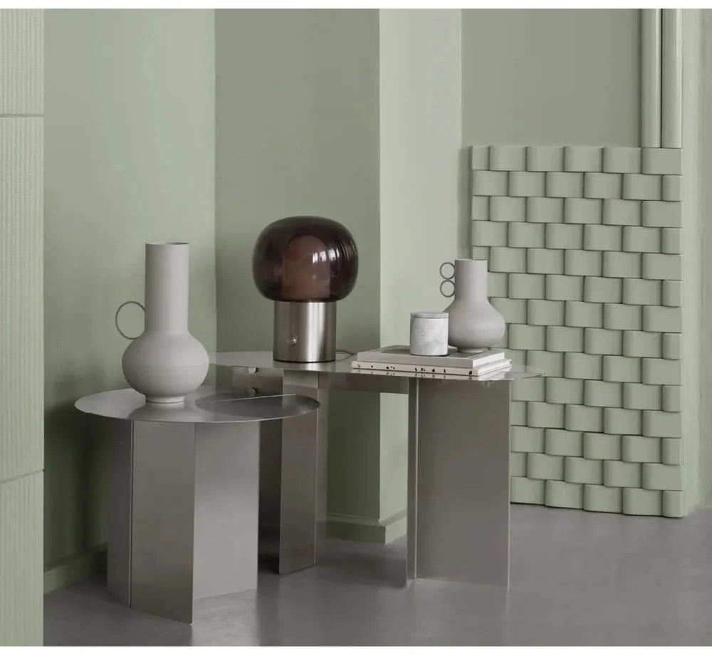 Tavolino rotondo in acciaio inox ø 35 cm Oru – Blomus