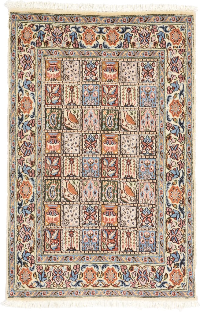 Moud Tappeto 120x80 (Iran) Annodato A Mano