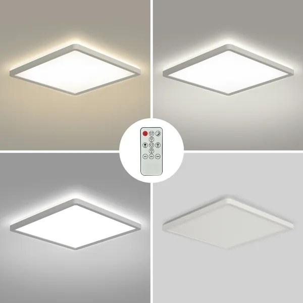 Brilagi - Lampada LED dimmerabile ULTRA SLIM 18W 230V 30x30 cm bianco + DO