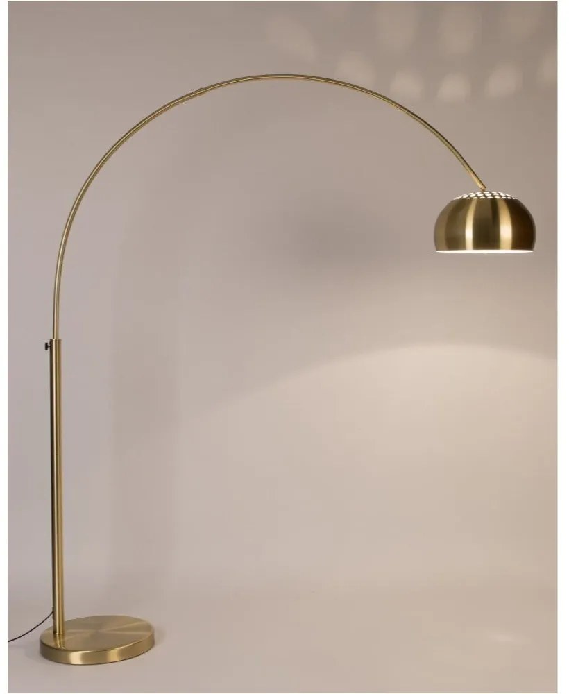 Lampada da terra in ottone Bow - Zuiver