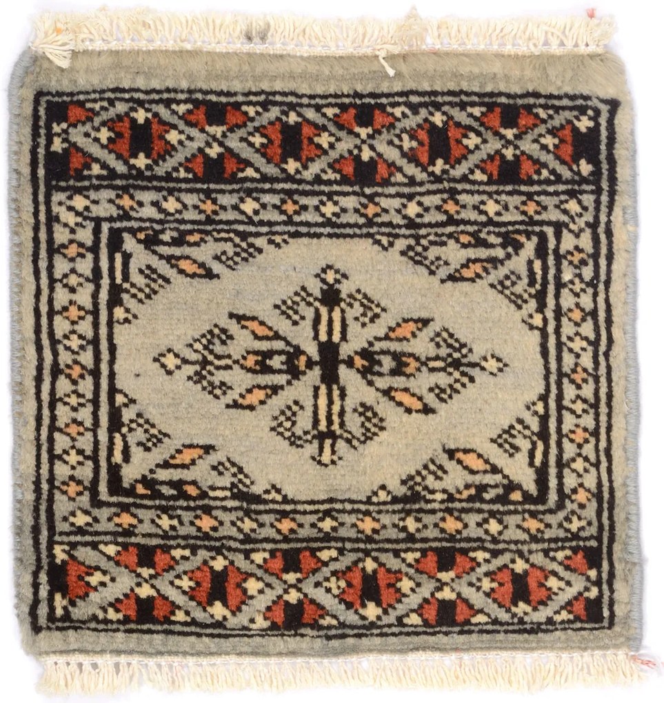Bokhara Tappeto 30 x 30 (Pakistan) Annodato A Mano