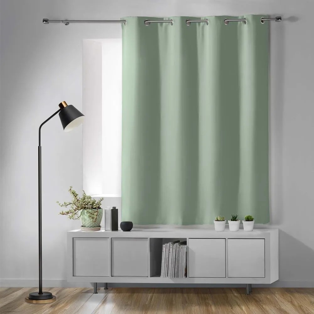 Tenda oscurante verde chiaro 135x180 cm Occult – douceur d'intérieur