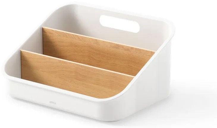 Organizer da bagno in plastica bianca per cosmetici Bellwood - Umbra