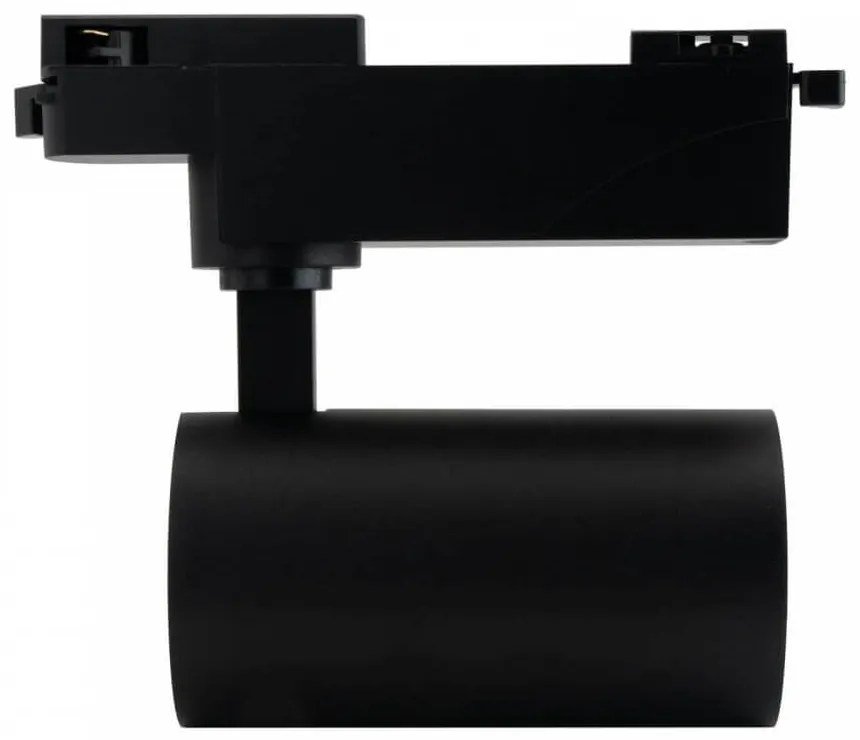 Faro LED 30W Monofase Nero 60° CRI92 no-Flickering - BRIDGELUX LED Colore Bianco Naturale 4.000K