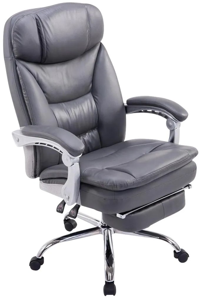 Sedia Ufficio Xl Troy İn Ecopelleercules / Grau