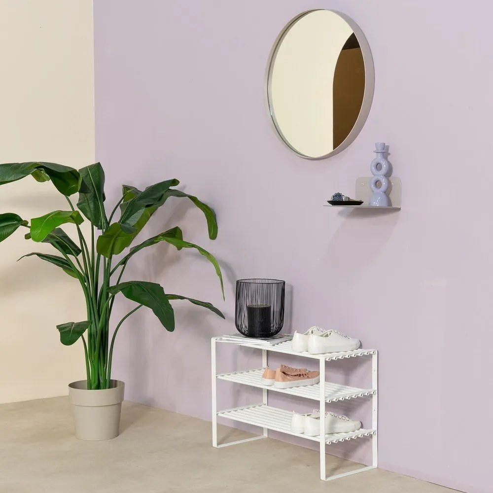 Mensola grigio tortora in metallo 30 cm Flex – Spinder Design