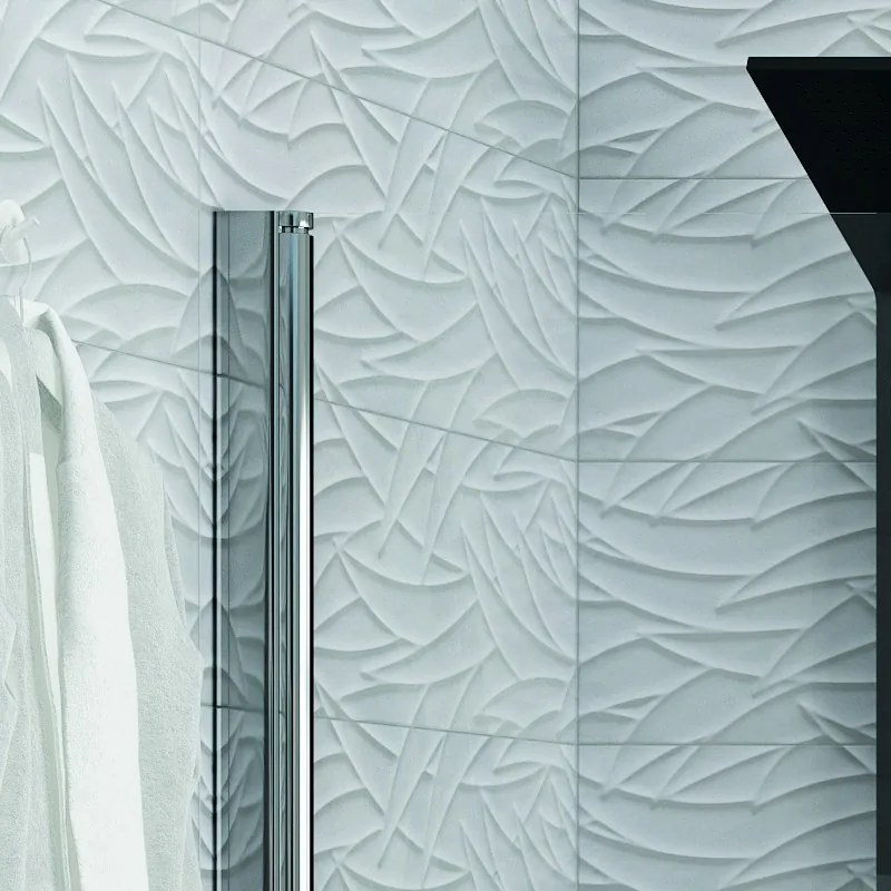 Box doccia 70x90 anta battente 70 e fisso 90 cm modello KS2800S - KAMALU