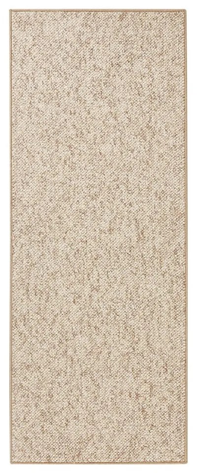 Passatoia beige-marrone 80 x 300 cm Wolly - BT Carpet