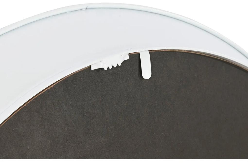 Specchio da parete Home ESPRIT Bianco Metallo Città 85,5 x 9,5 x 85,5 cm