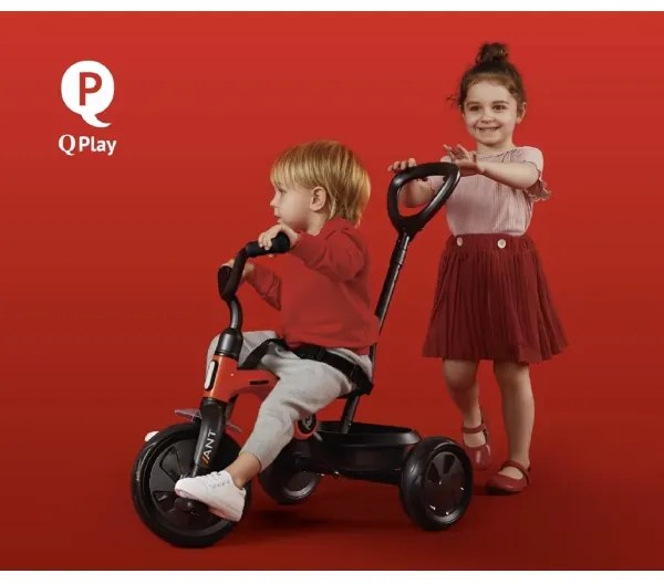 QPlay - QPlay - Triciclo per bambini ANT PLUS rosa