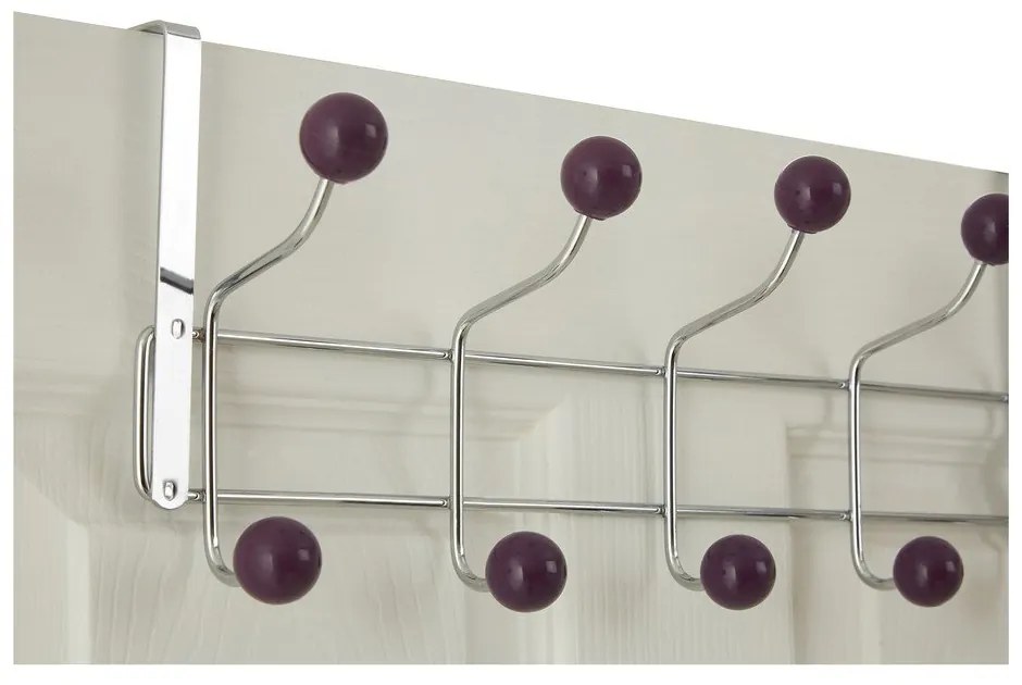 Appendiabiti in metallo bordeaux-argento 41 cm - Premier Housewares