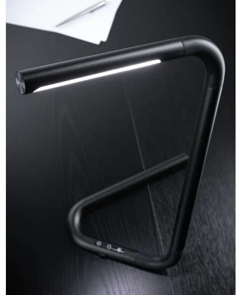 Paulmann 95424- LED/4,5W Lampada da tavolo touch dimmerabile FLEXLINK 5V/USB nera