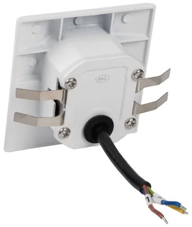 Kanlux 39141 - Lampada LED per gradini con sensore EXIN 2,5W/230V 4000K IP65 bianco squadrato