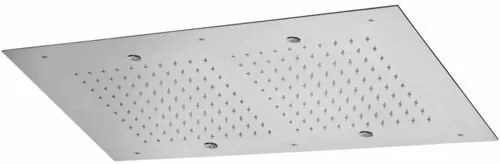 Paffoni memphis zsof131 soffione rettangolare 70x40 ad incasso soffitto anticalcare con nebulizzatore cromo