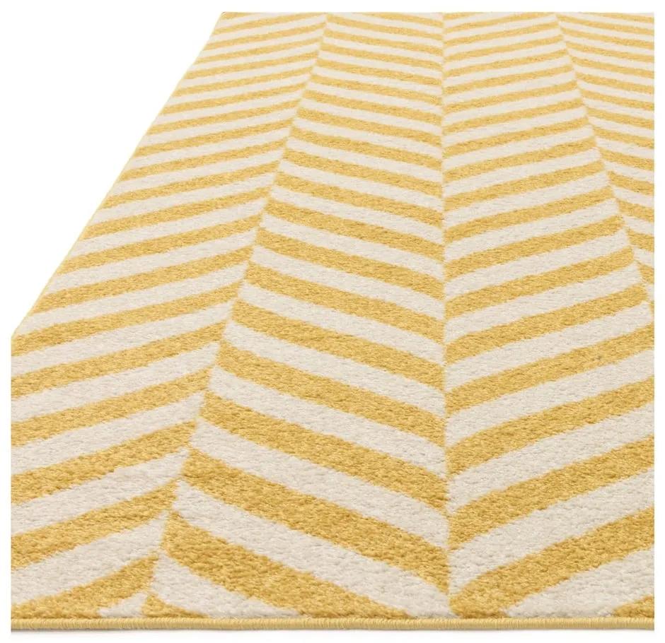 Tappeto giallo 170x120 cm Muse - Asiatic Carpets