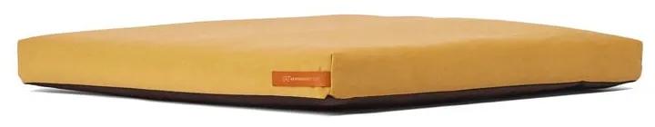 Materasso per cani giallo in ecopelle 90x110 cm SoftPET Eco XXL - Rexproduct