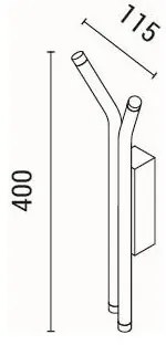 Applique a LED LED/10W/230V 3000K