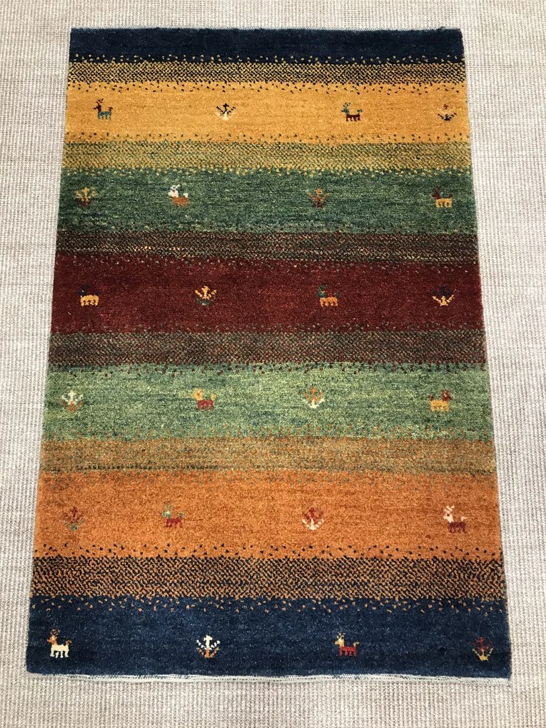 Gabbeh Tappeto persiano 80x120 (Iran) Annodato A Mano