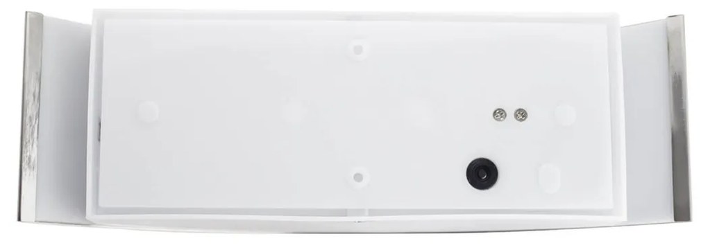 Applique Policarbonato e Acciaio INOX 1 x E27