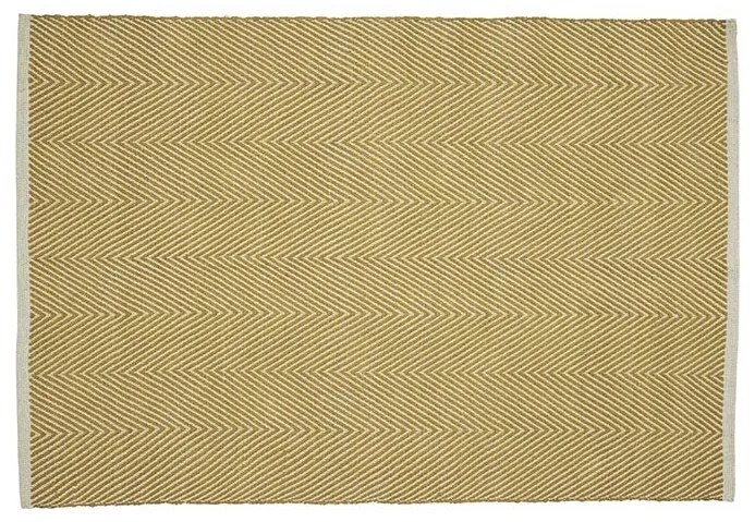 Hübsch - Mellow Rug 120x180 Yellow Hübsch