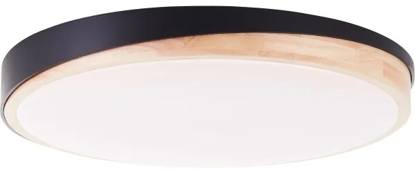 Brilliant - Plafoniera LED dimmerabile BAARLO LED/36W/230V diametro 50 cm nero + +TC