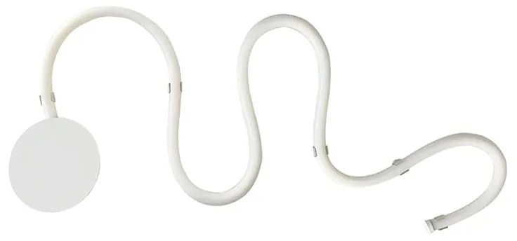 Applique LED moderno Teodor bianco IP20, luce bianco naturale 2700 lumen, NOVECENTO