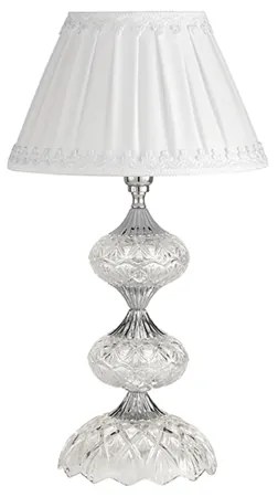 Lampada da tavolo 25x46 cm DALLAS cromo